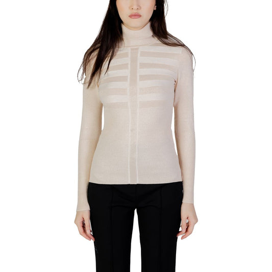 Morgan De Toi Pink Viscose Turtleneck