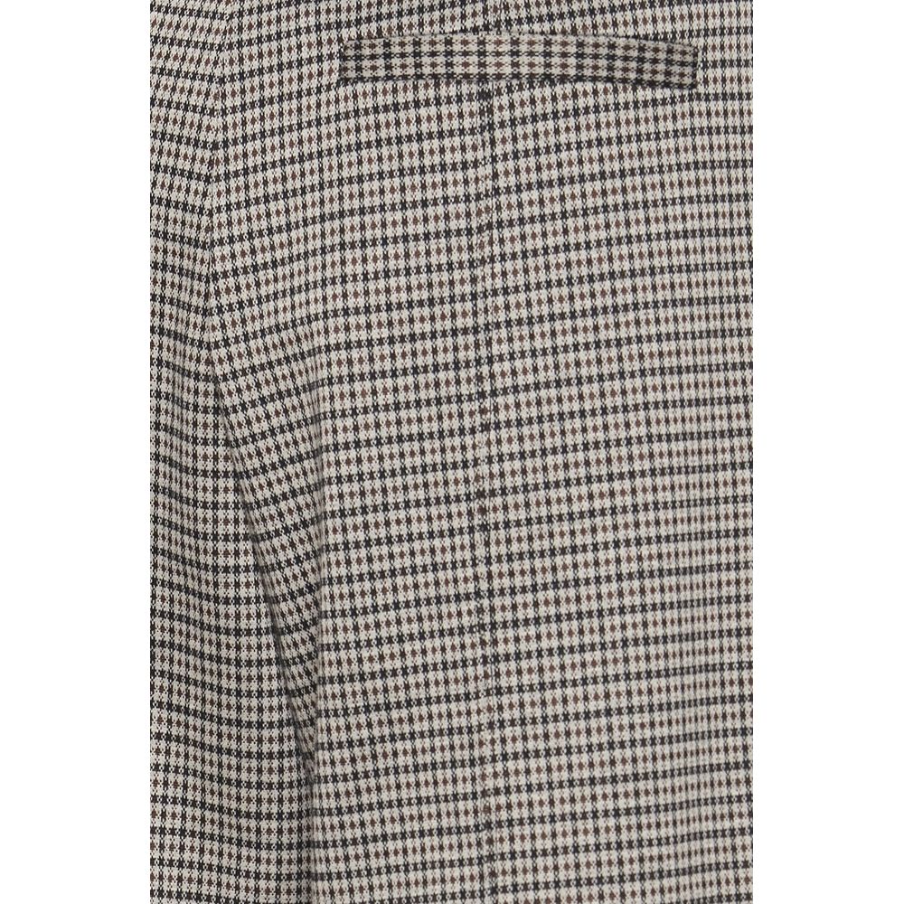 ICHI Beige Polyester Casual Pants