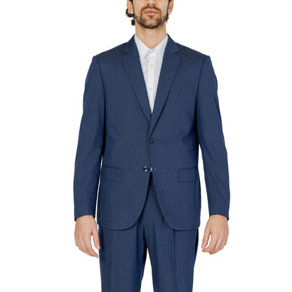 Antony Morato Blauer Polyester-Blazer