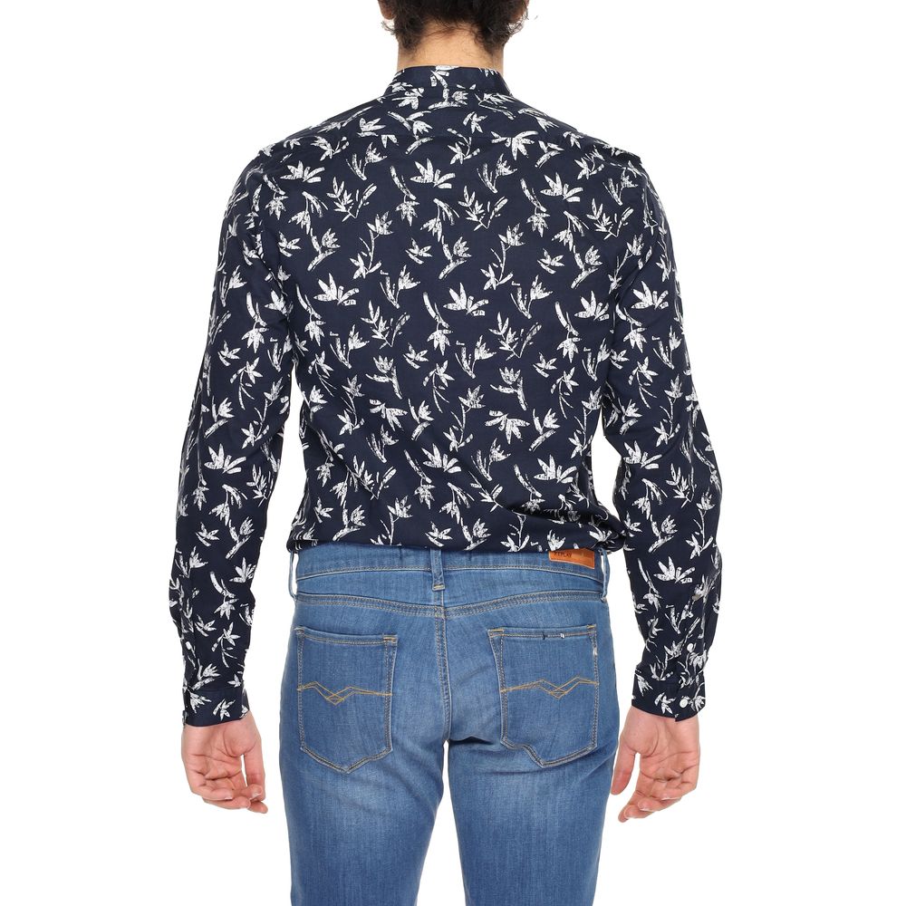 Blaues Baumwollhemd von Antony Morato