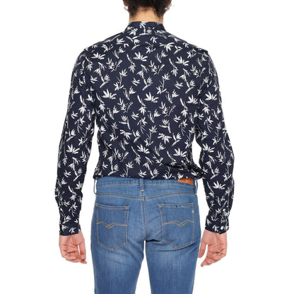 Blaues Baumwollhemd von Antony Morato