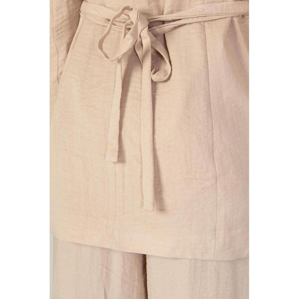 Vero Moda – Rosafarbener Viskose-Blazer