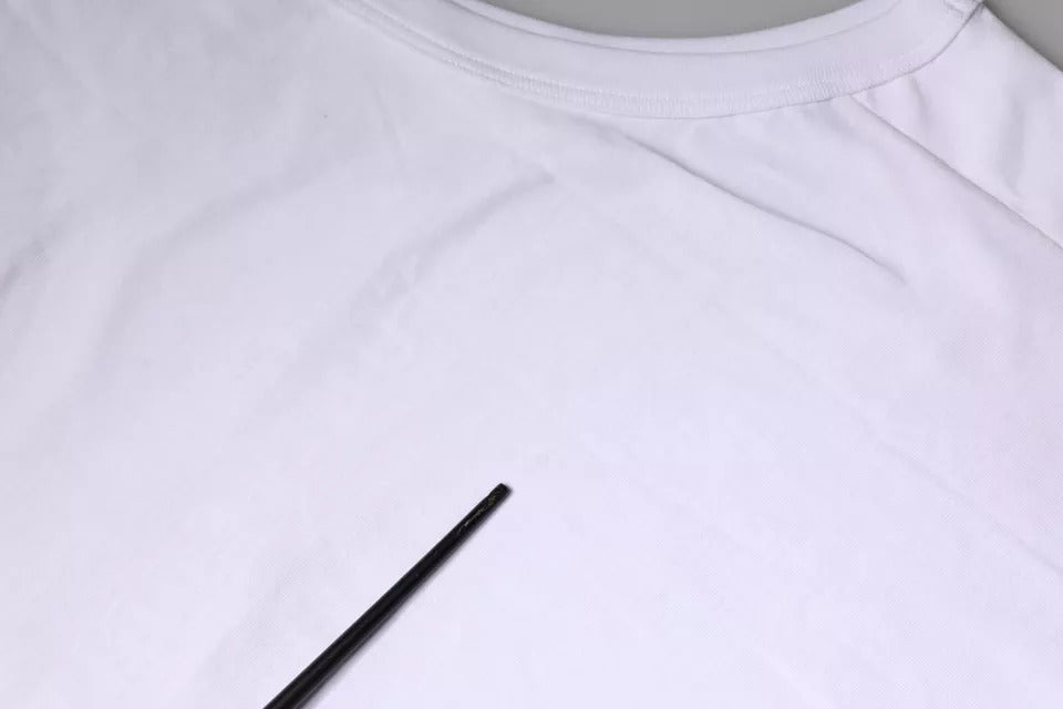 Dolce &amp; Gabbana – Weißes, ärmelloses Tanktop mit Camouflage-Muster