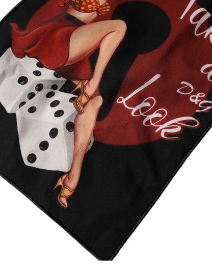 Dolce &amp; Gabbana – Weißes Baumwoll-T-Shirt mit Rundhalsausschnitt und grafischem Print