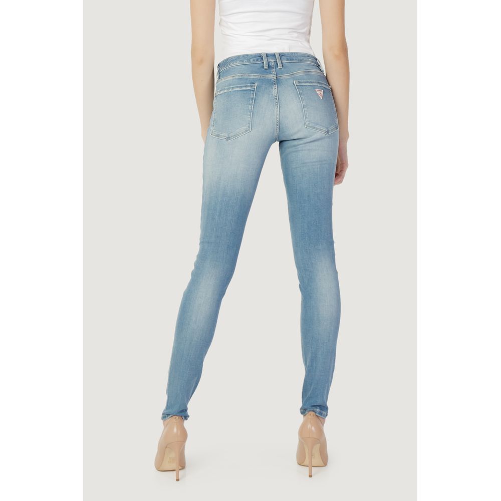 Guess Blaue Baumwoll-Skinny-Jeans