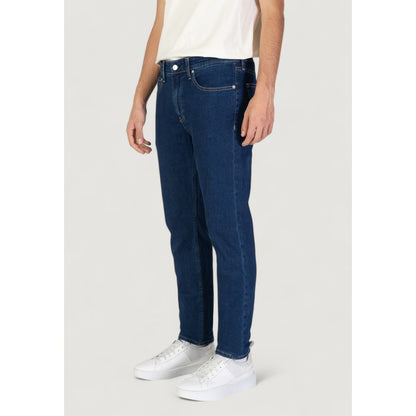 Calvin Klein Jeans – Blaue Slim-Fit-Jeans aus Baumwolle