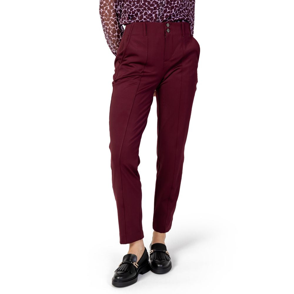 Street One Bordeaux Polyesterhose