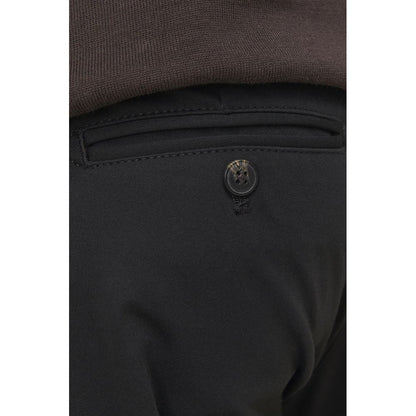 Jack Jones Black Recycled Polyester Casual Pants