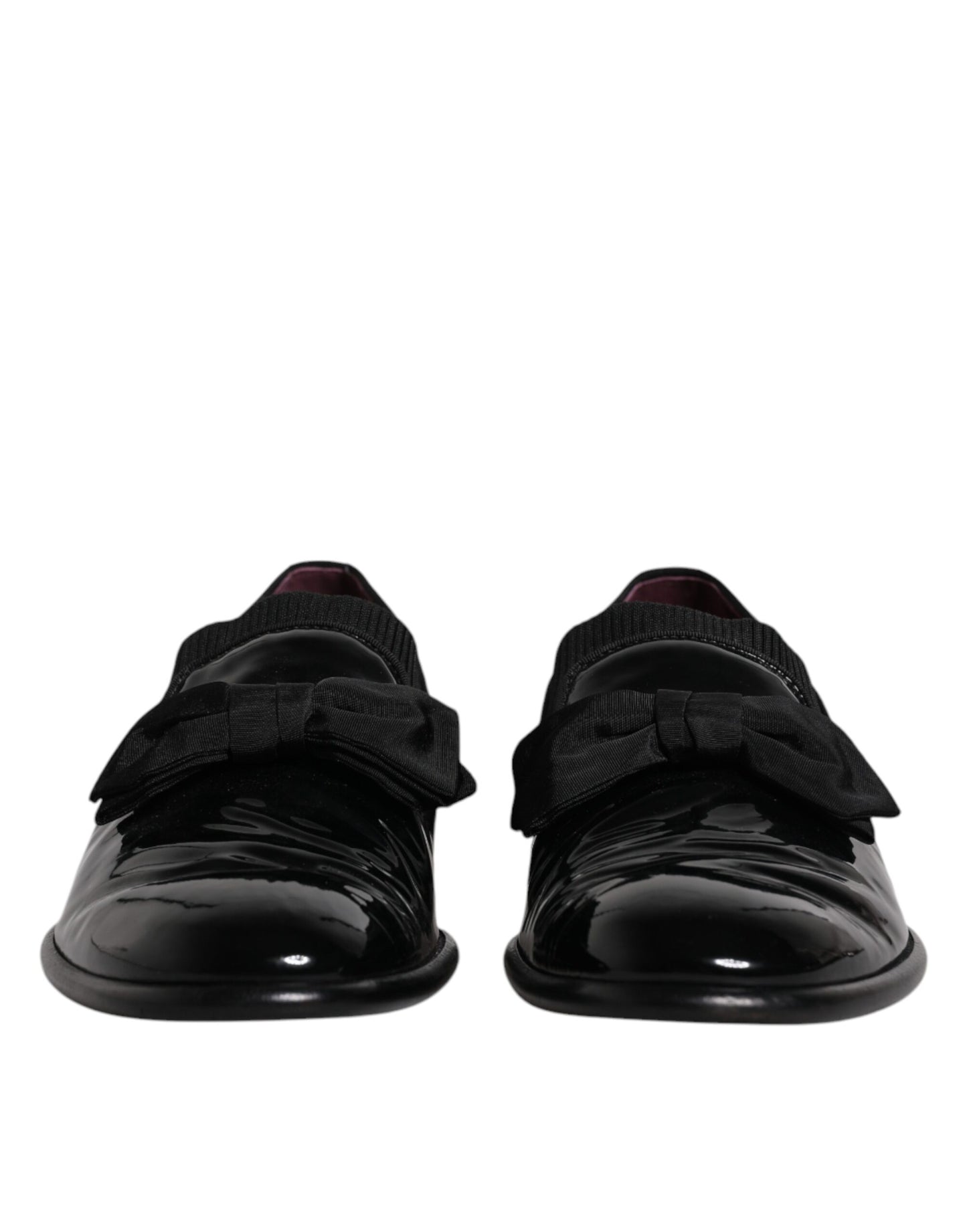 Dolce &amp; Gabbana – Schwarze Leder-Loafer für Herren, formelle Abendschuhe