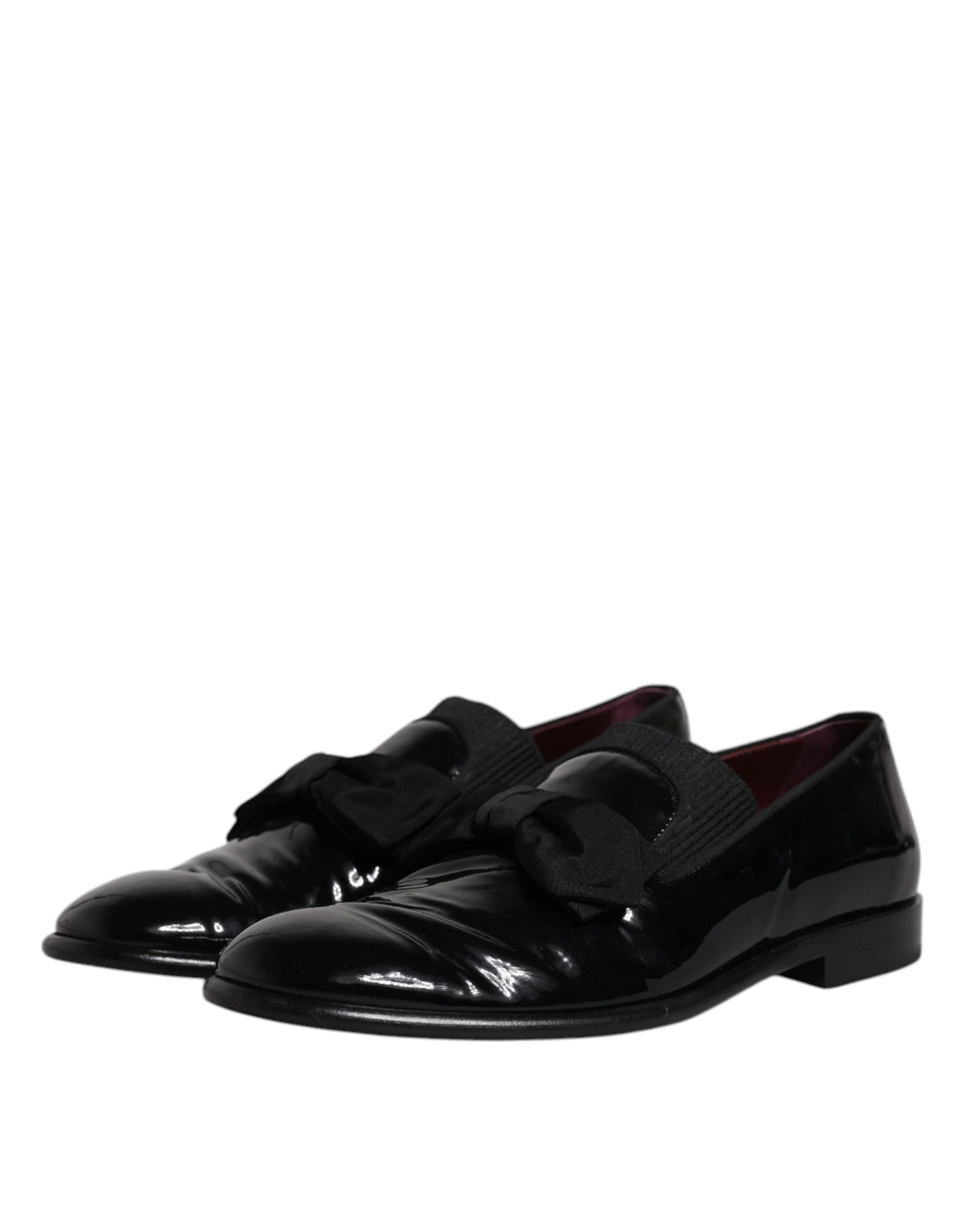 Dolce &amp; Gabbana – Schwarze Leder-Loafer für Herren, formelle Abendschuhe