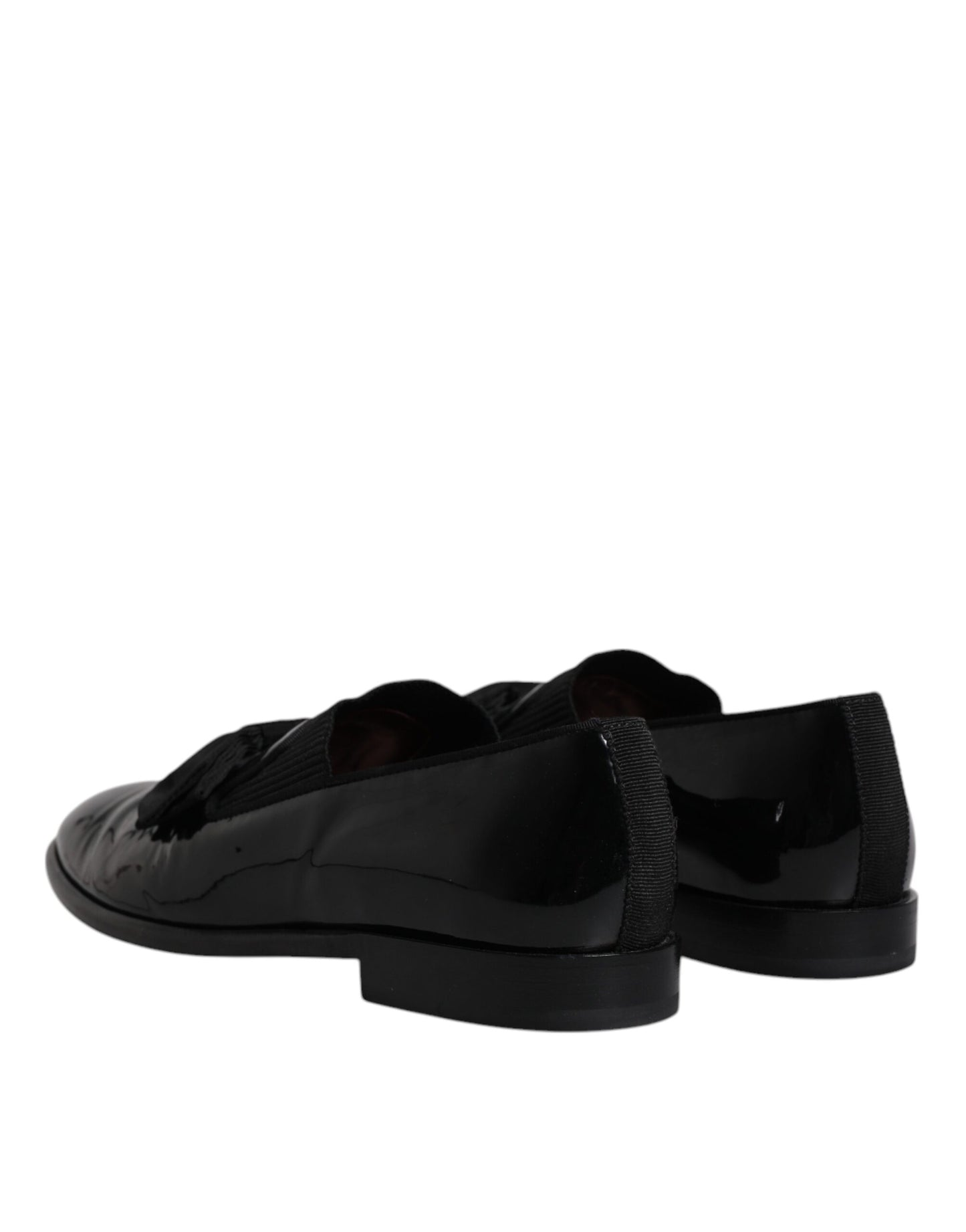 Dolce &amp; Gabbana – Schwarze Leder-Loafer für Herren, formelle Abendschuhe