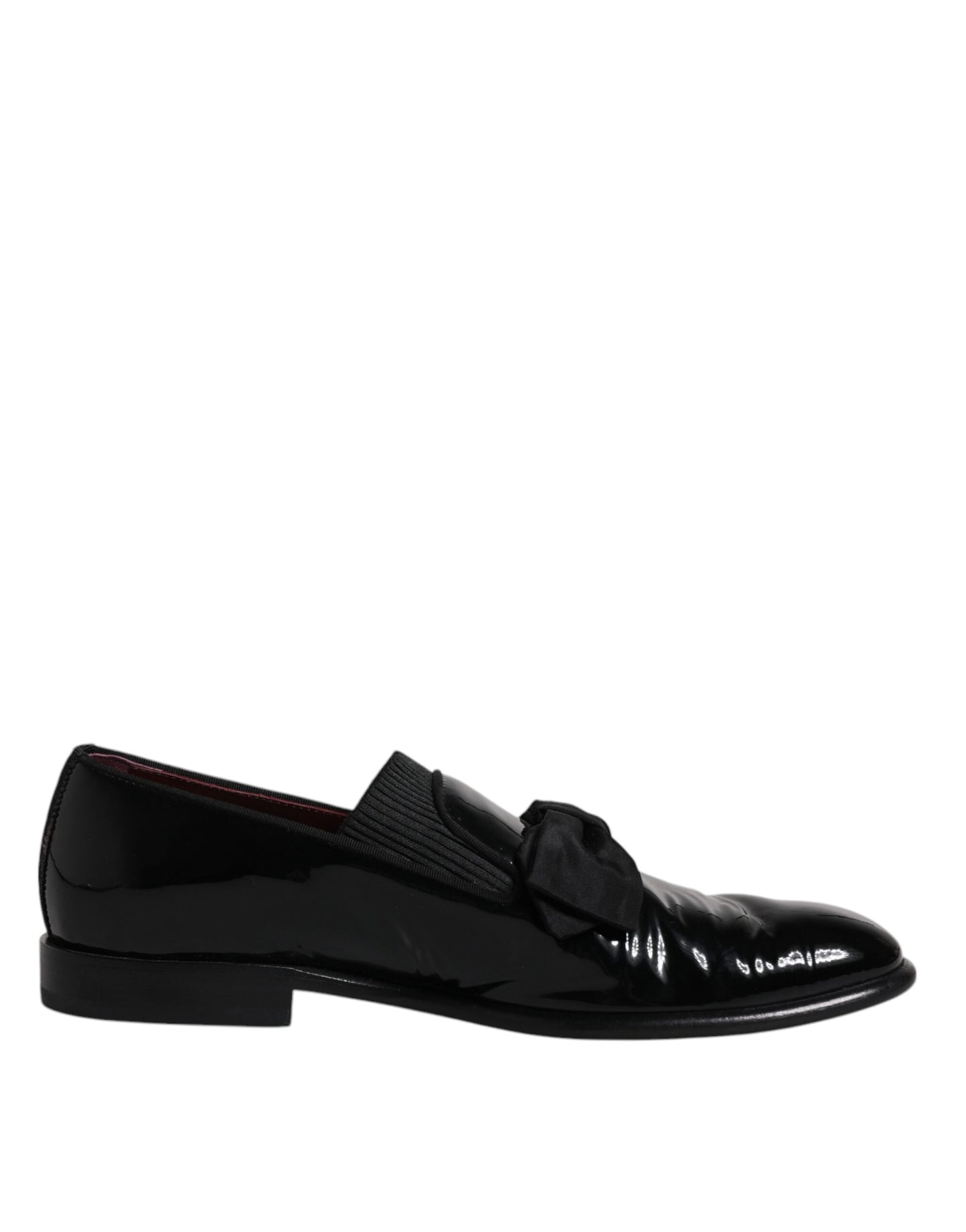 Dolce &amp; Gabbana – Schwarze Leder-Loafer für Herren, formelle Abendschuhe