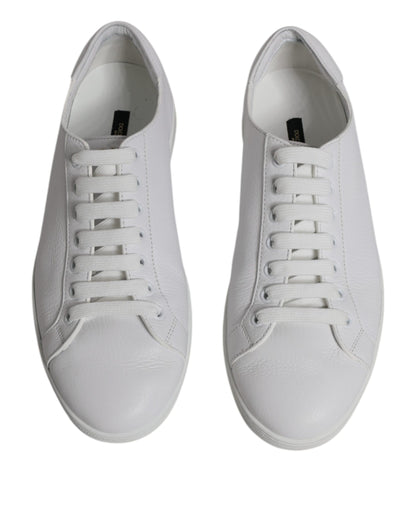 Dolce &amp; Gabbana Weiß Low Top Männer Saint Tropez Sneakers Schuhe
