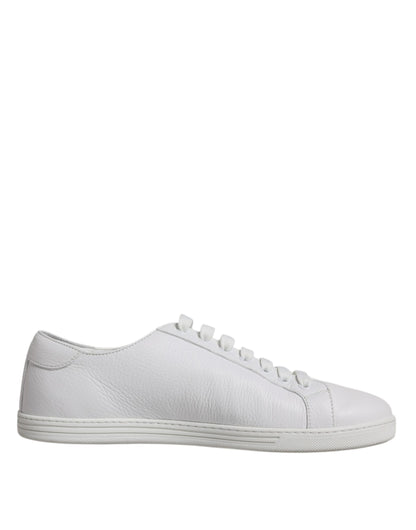 Dolce &amp; Gabbana Weiß Low Top Männer Saint Tropez Sneakers Schuhe