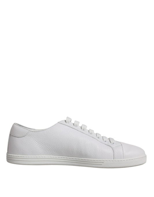Dolce &amp; Gabbana Weiß Low Top Männer Saint Tropez Sneakers Schuhe