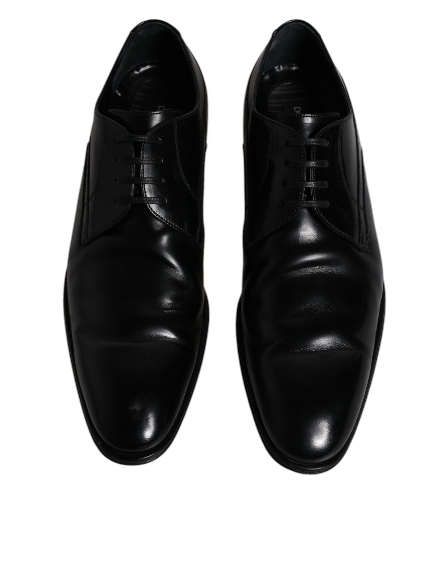 Dolce &amp; Gabbana – Derby-Schuhe aus schwarzem Leder für formelle Herren