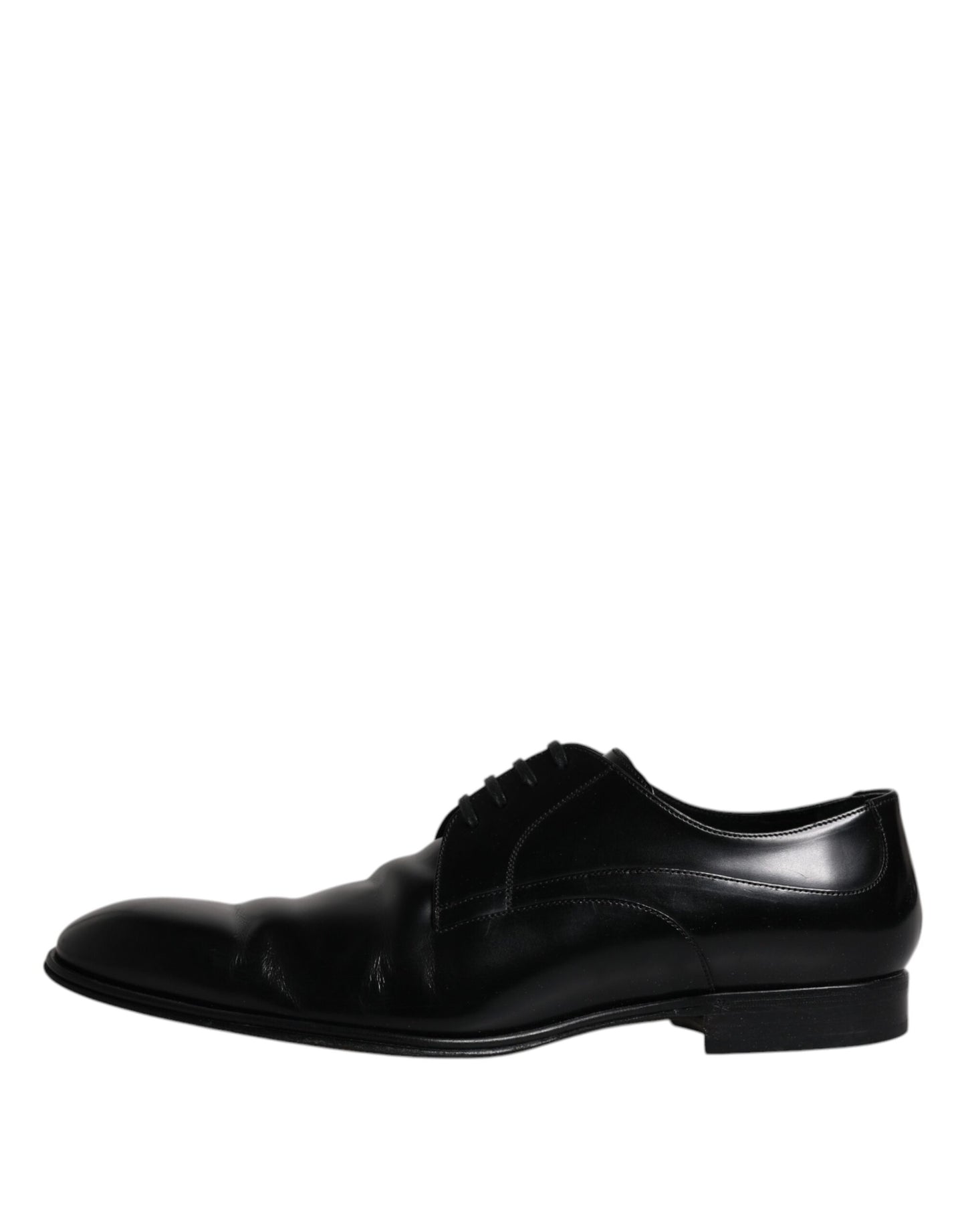Dolce &amp; Gabbana – Derby-Schuhe aus schwarzem Leder für formelle Herren