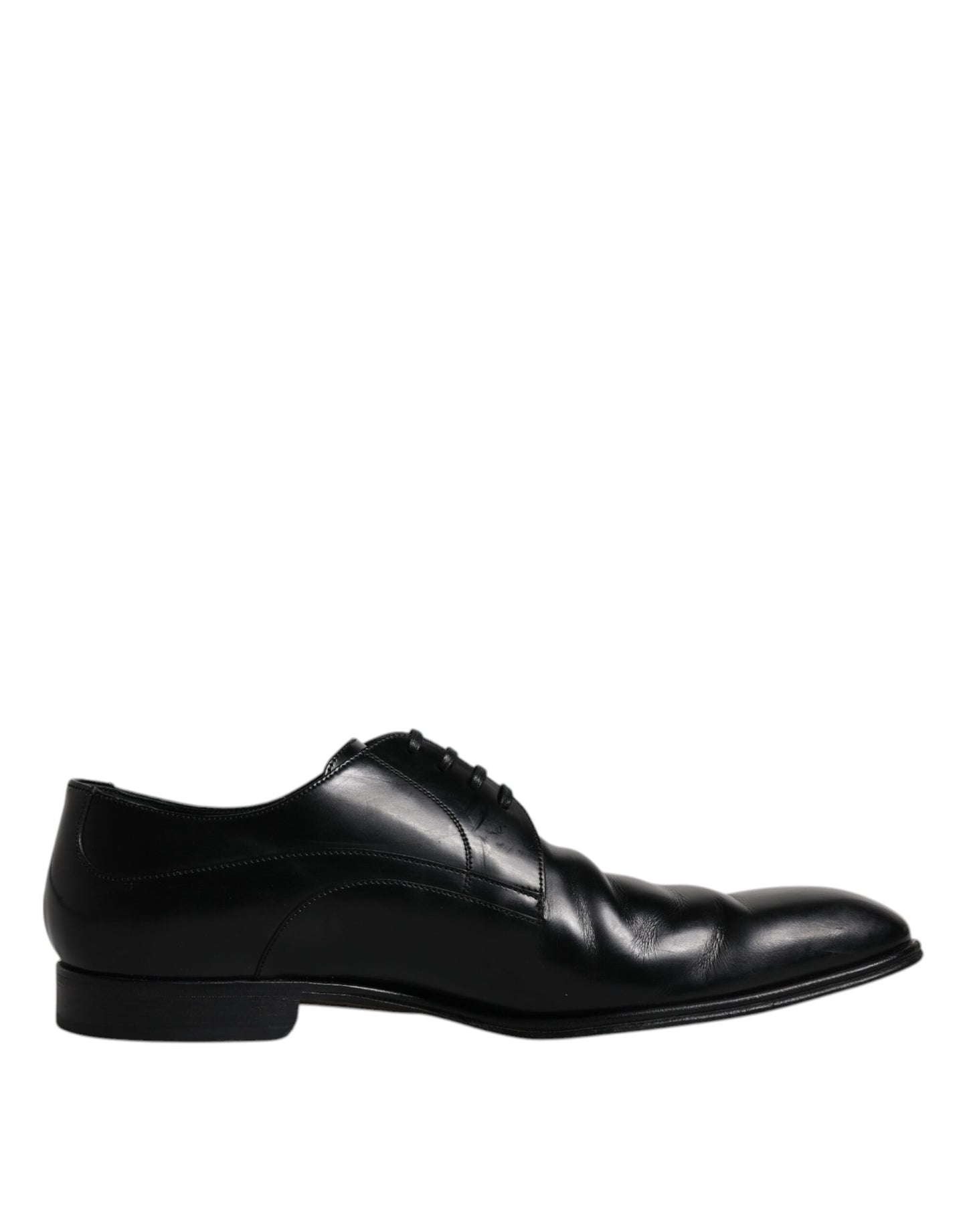 Dolce &amp; Gabbana – Derby-Schuhe aus schwarzem Leder für formelle Herren