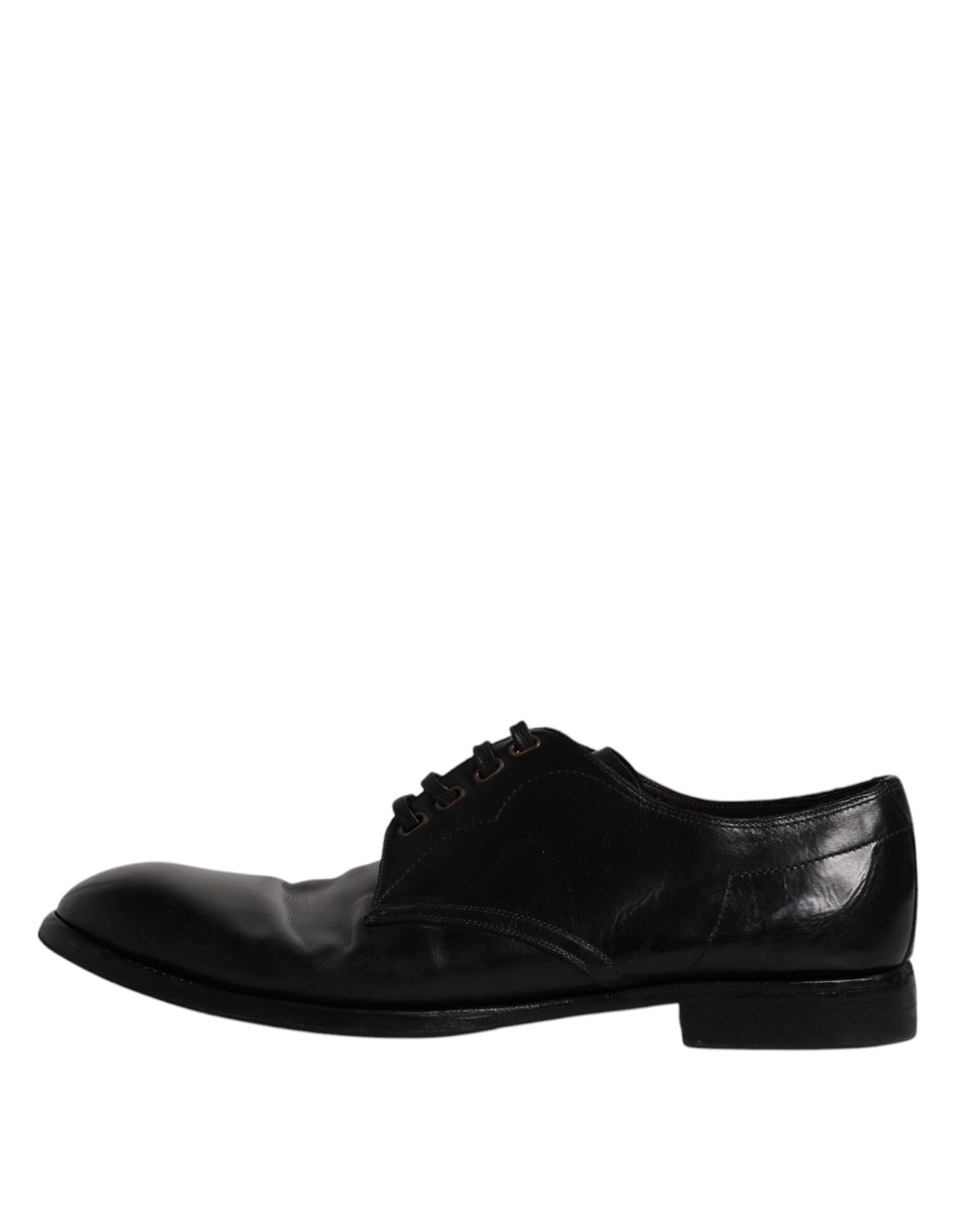 Dolce &amp; Gabbana – Derby-Schuhe aus schwarzem Leder für formelle Herren