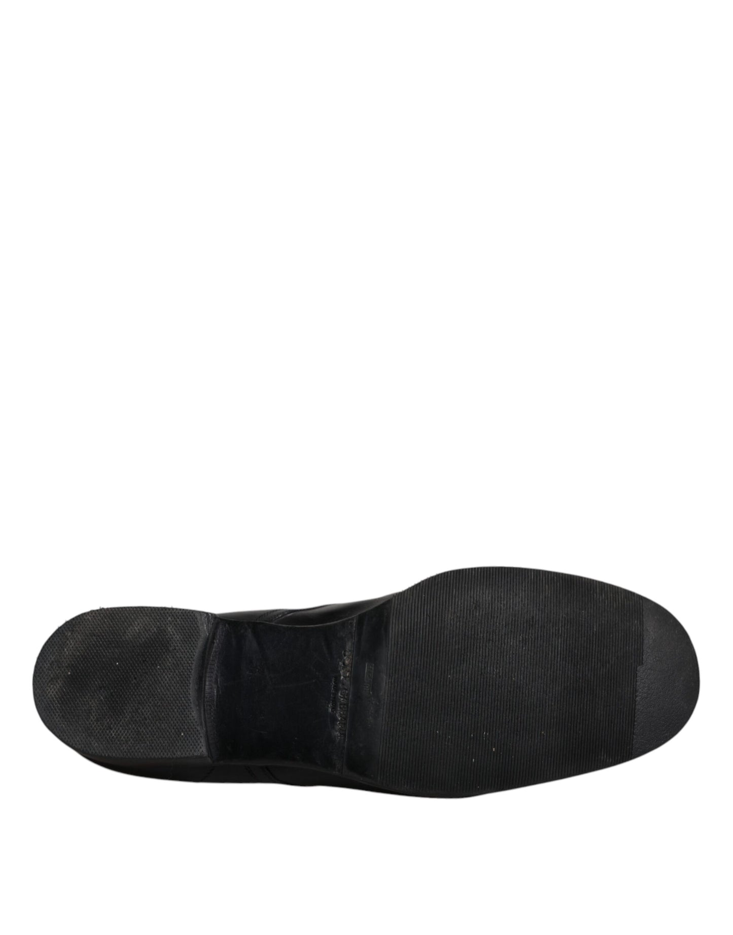 Dolce &amp; Gabbana – Derby-Schuhe aus schwarzem Leder für formelle Herren