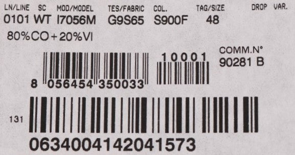 Dolce &amp; Gabbana Schwarze STAFF-Weste aus gestreifter Baumwolle