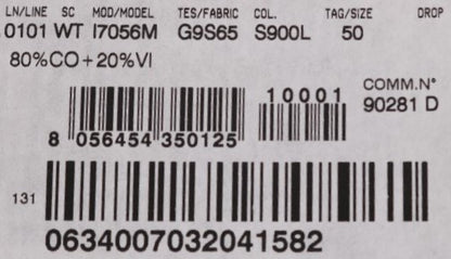 Dolce &amp; Gabbana Graue STAFF-Weste aus gestreifter Baumwolle