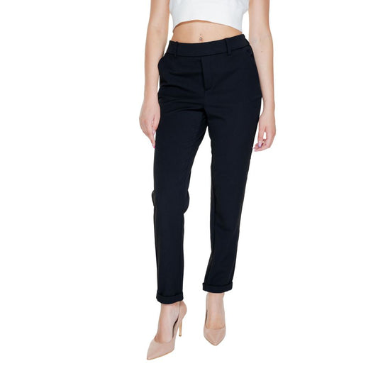Vero Moda – Schwarze Polyesterhose