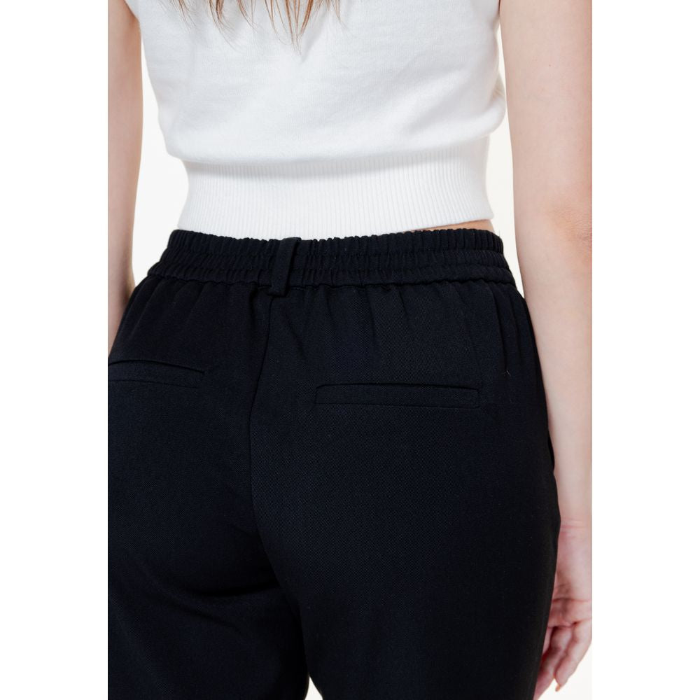 Vero Moda – Schwarze Polyesterhose