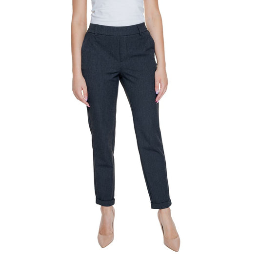 Vero Moda – Graue Polyesterhose