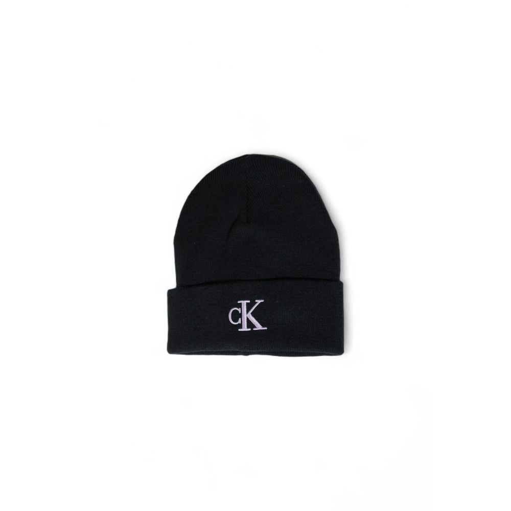 Calvin Klein Jeans – Schwarze Baseballkappe aus recyceltem Polyester