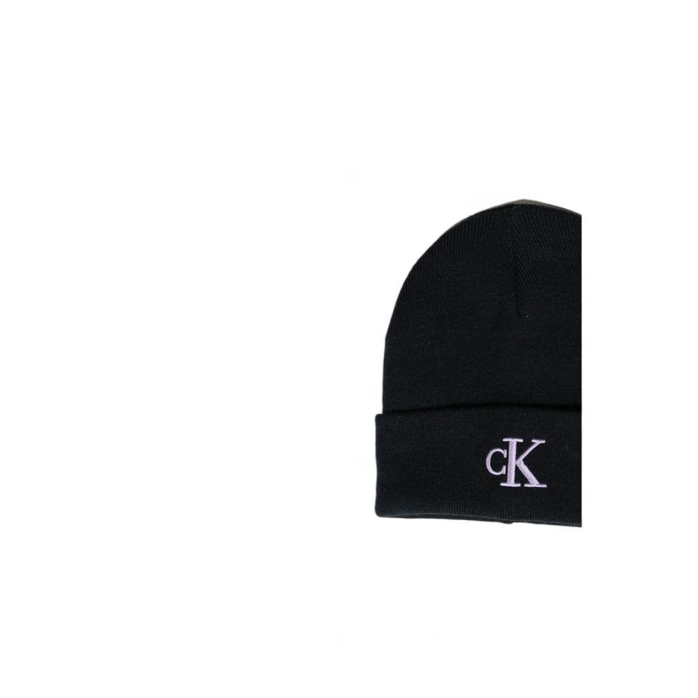 Calvin Klein Jeans – Schwarze Baseballkappe aus recyceltem Polyester