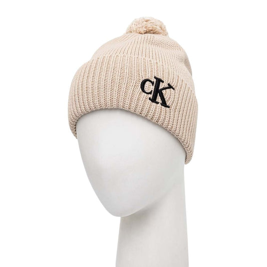 Calvin Klein Beige Cotton Caps Baseballmütze