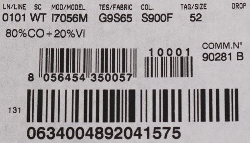 Dolce &amp; Gabbana Graue STAFF-Weste aus gestreifter Baumwolle