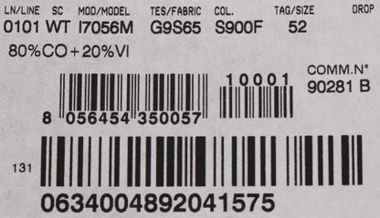 Dolce &amp; Gabbana Graue STAFF-Weste aus gestreifter Baumwolle