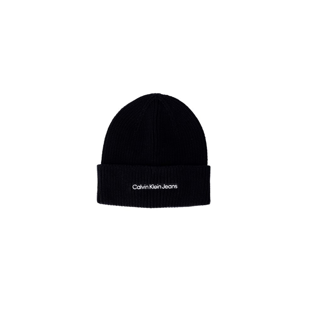 Calvin Klein Jeans Schwarze Baumwollkappe (Baseballkappe)