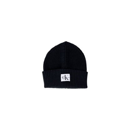 Calvin Klein Jeans Schwarze Wollmütze (Baseballkappe)