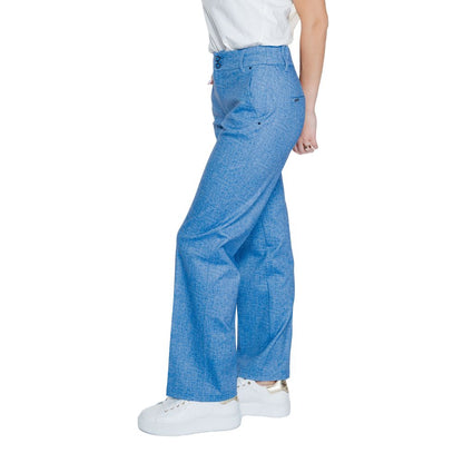 Street One Blaue Polyesterhose