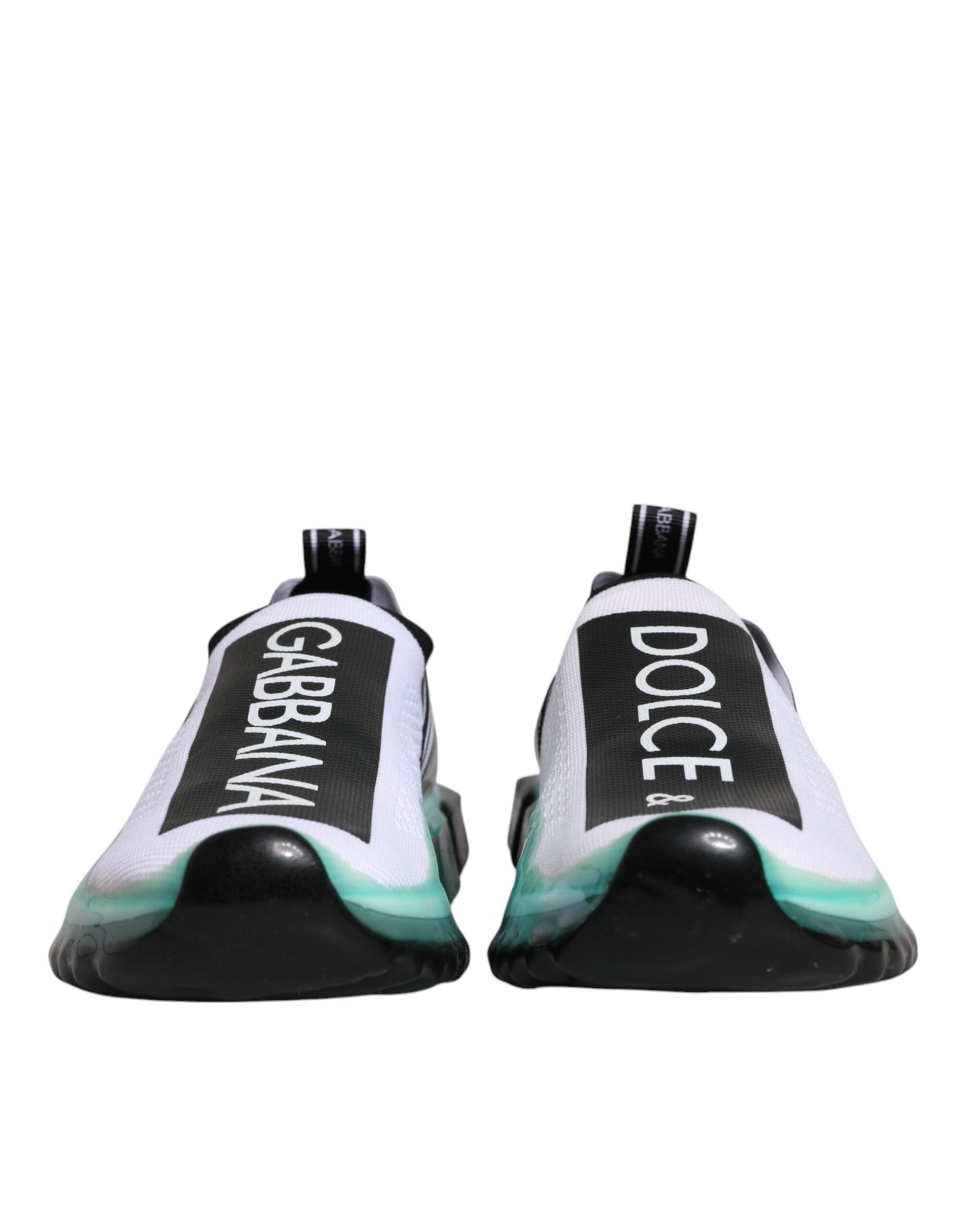 Dolce &amp; Gabbana Sorrento Slip-On Sneakers in Weiß und Blau