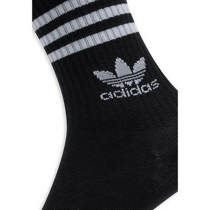 Adidas Schwarze Baumwollsocken