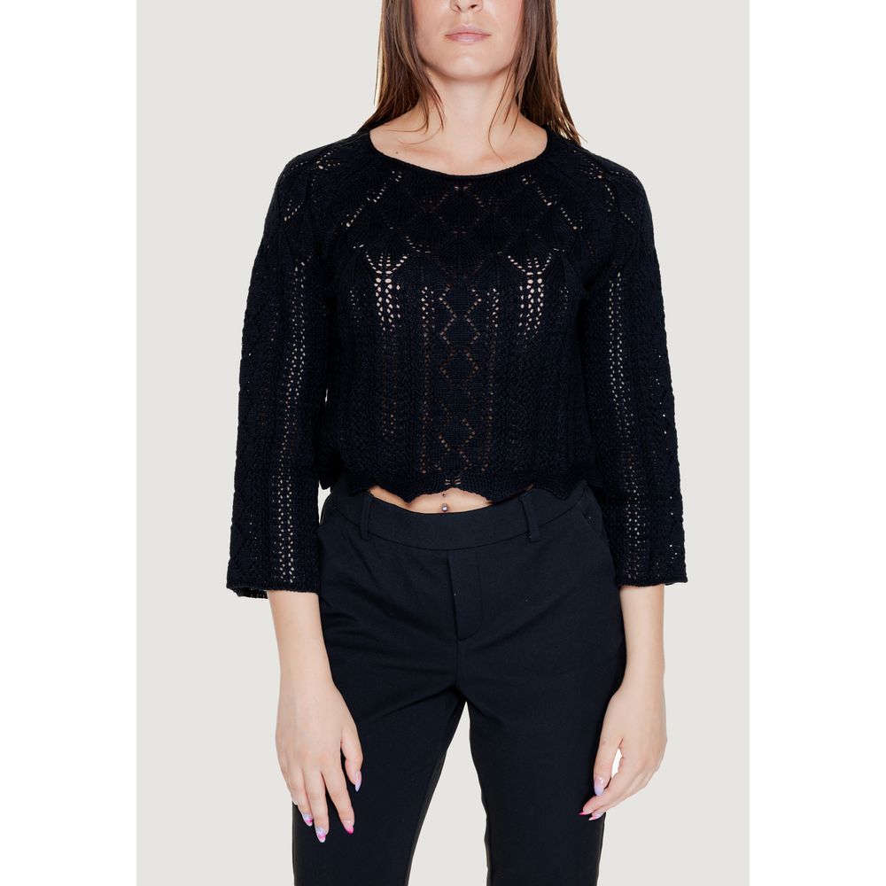 Vero Moda – Schwarze Sportbekleidung aus Baumwolle