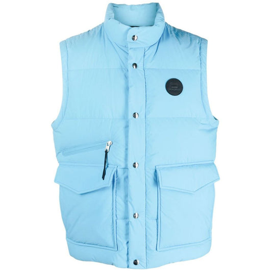 Woolrich Blaue Polyester Herren Weste