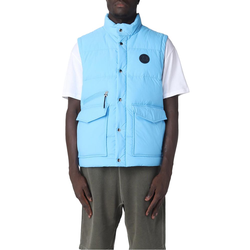 Woolrich Blaue Polyester Herren Weste