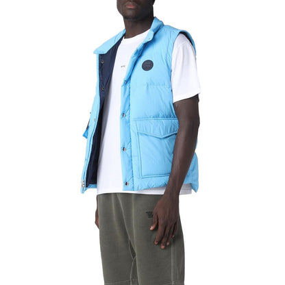 Woolrich Blaue Polyester Herren Weste