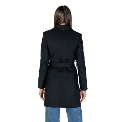 Morgan De Toi Black Wool Coat