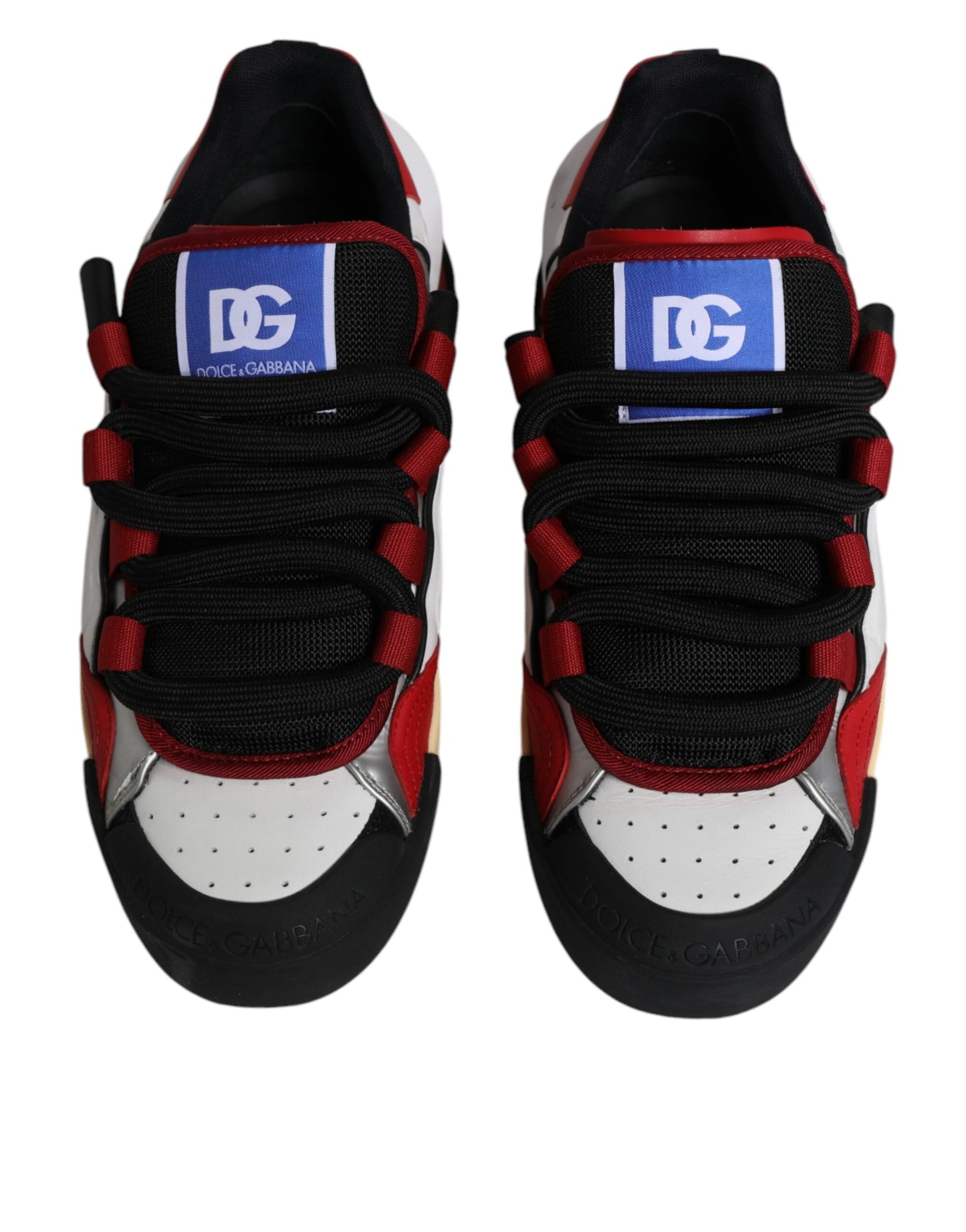 Dolce &amp; Gabbana Mehrfarbige Portofino Space Sneakers Schuhe