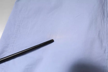 Dolce &amp; Gabbana Hellblaues Slim Fit-Hemd SICILIA aus Baumwolle