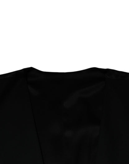 Dolce &amp; Gabbana Schwarze Weste aus Wolle für formelle Anlässe für Herren