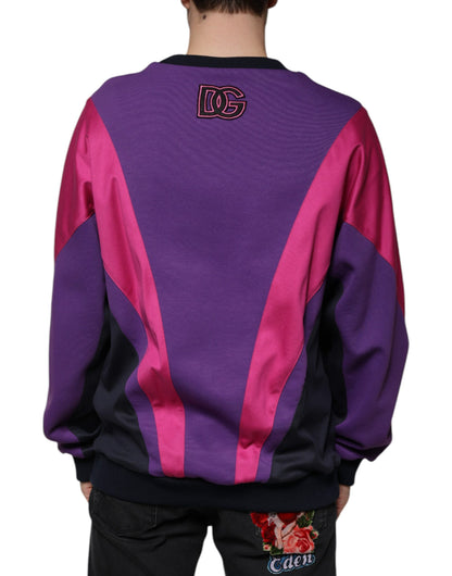 Dolce &amp; Gabbana Mehrfarbiger Rundhalspullover für Herren