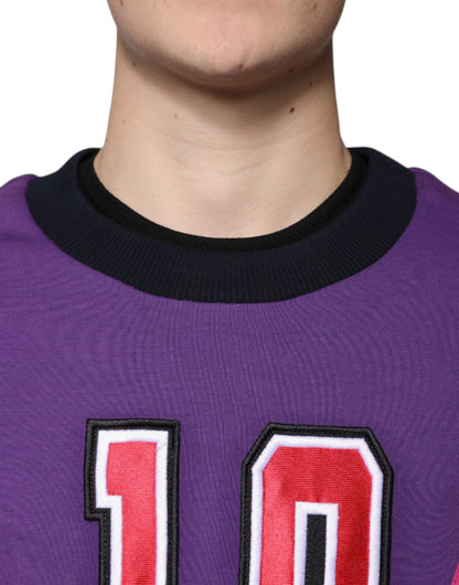 Dolce &amp; Gabbana Mehrfarbiger Rundhalspullover für Herren