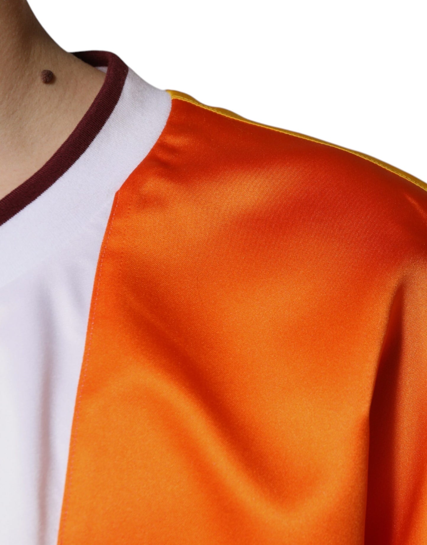 Dolce &amp; Gabbana – Ärmelloses T-Shirt aus mehrfarbigem Jersey